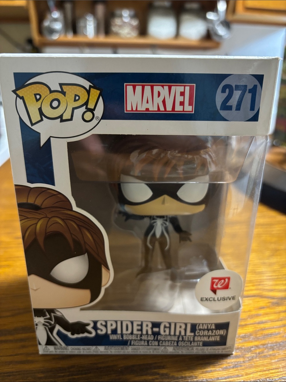 Marvel Spider-Girl POP! Vinyl Figure - Black, White & Brown